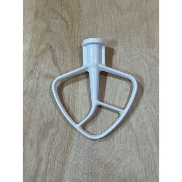 KitchenAid Stand Mixer Flat Beater Attachment White Coated Tilt Head K45 KSM90 - Picture 1 of 5